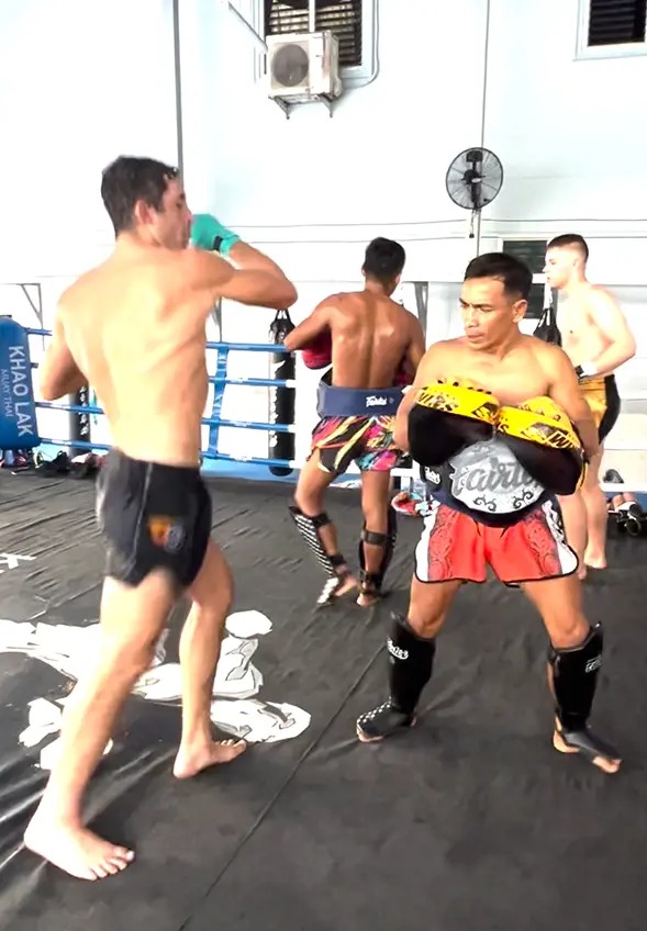 Khao Lak Muay Thai & Muay Boran - fight training with Kru Padu and Lance